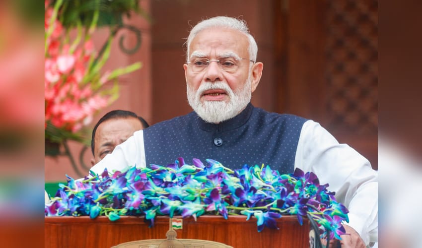 New Delhi: PM Modi addresses ahead of Monsoon Session of Parliament