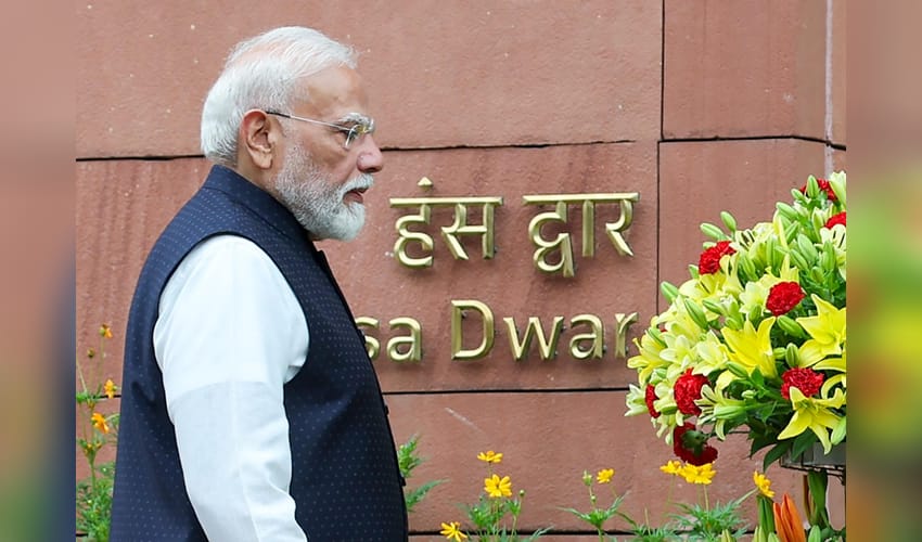 New Delhi: PM Modi addresses ahead of Monsoon Session of Parliament