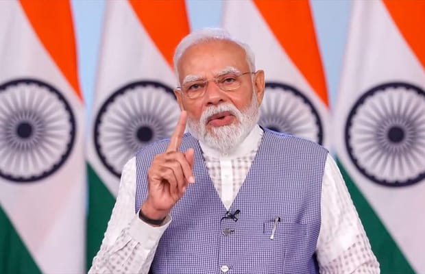 New Delhi: PM Modi interacts with Viksit Vibrant Village Programme 2026 participants