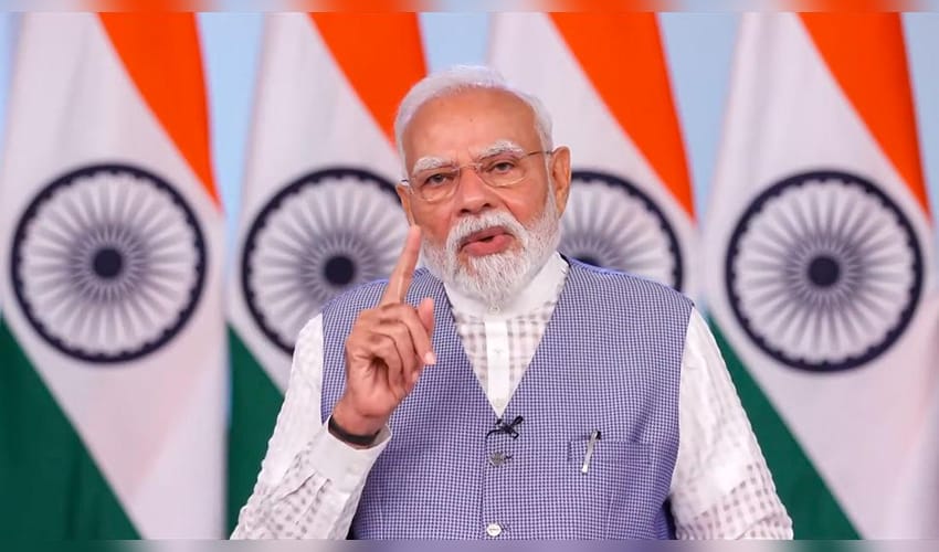 New Delhi: PM Modi interacts with Viksit Vibrant Village Programme 2026 participants