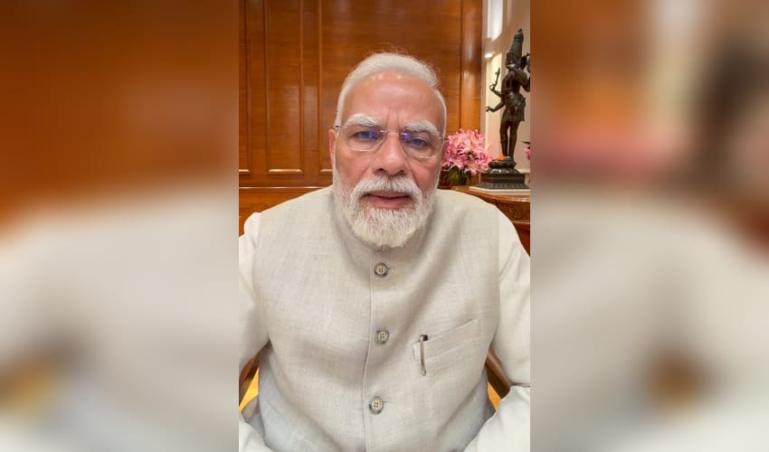 New Delhi: PM Modi Shares Video Message