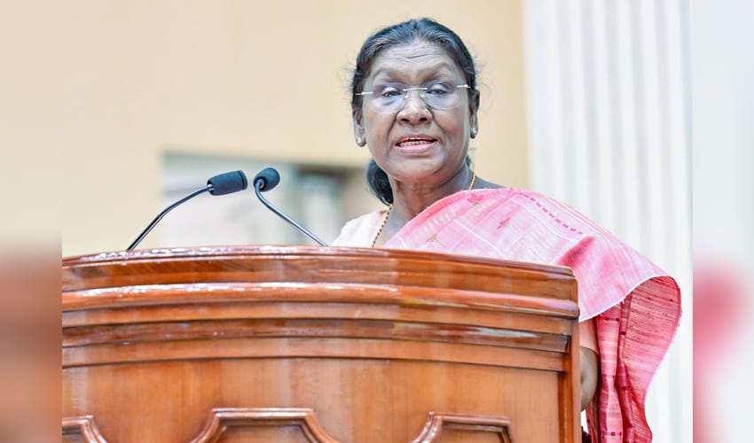 New Delhi: President Droupadi Murmu Attends Women Thought Leaders Convention