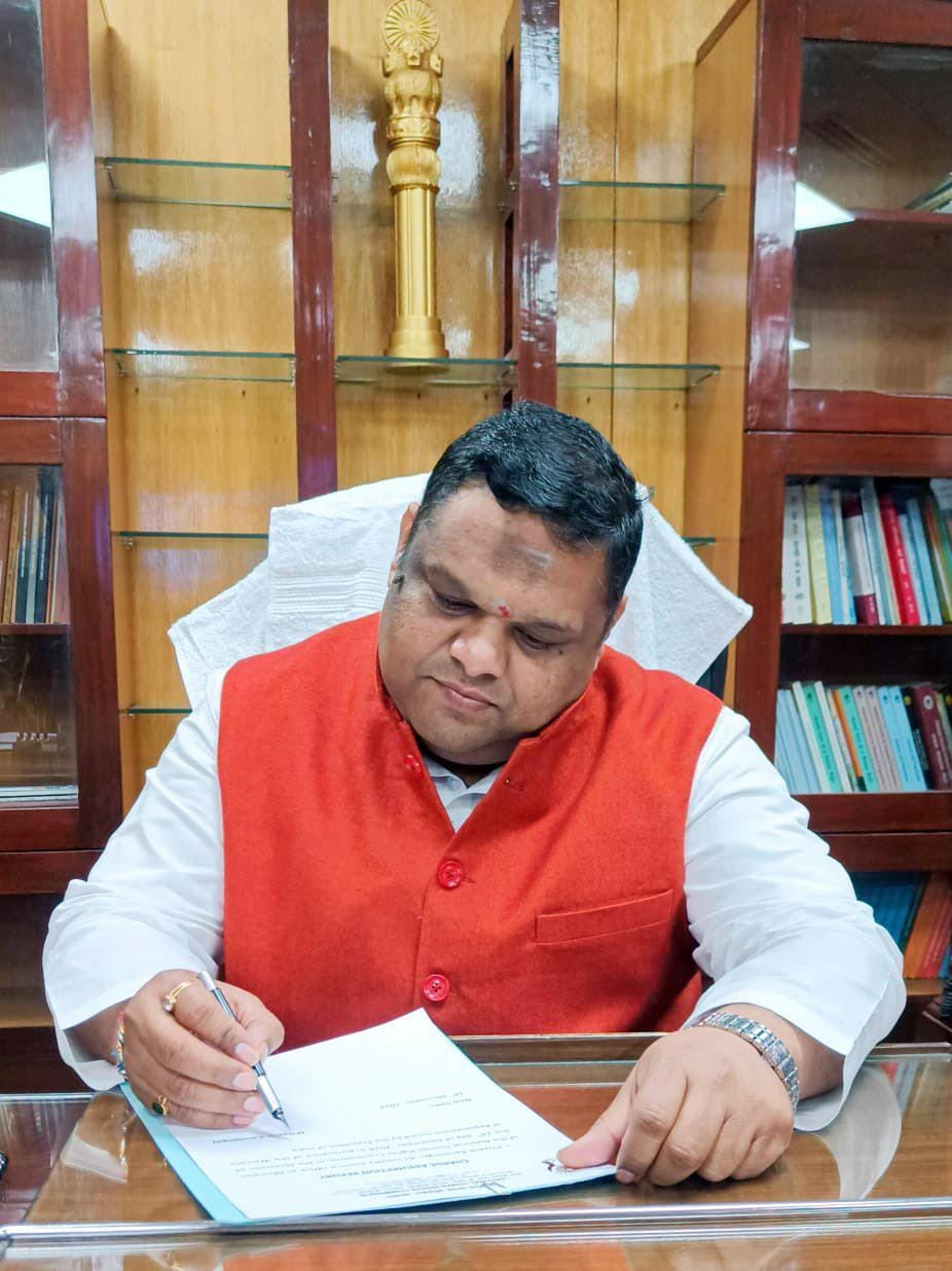 New Delhi: Priyank Kanoongo assumes responsibility as a Member of the National Human Rights Commission (NHRC)
