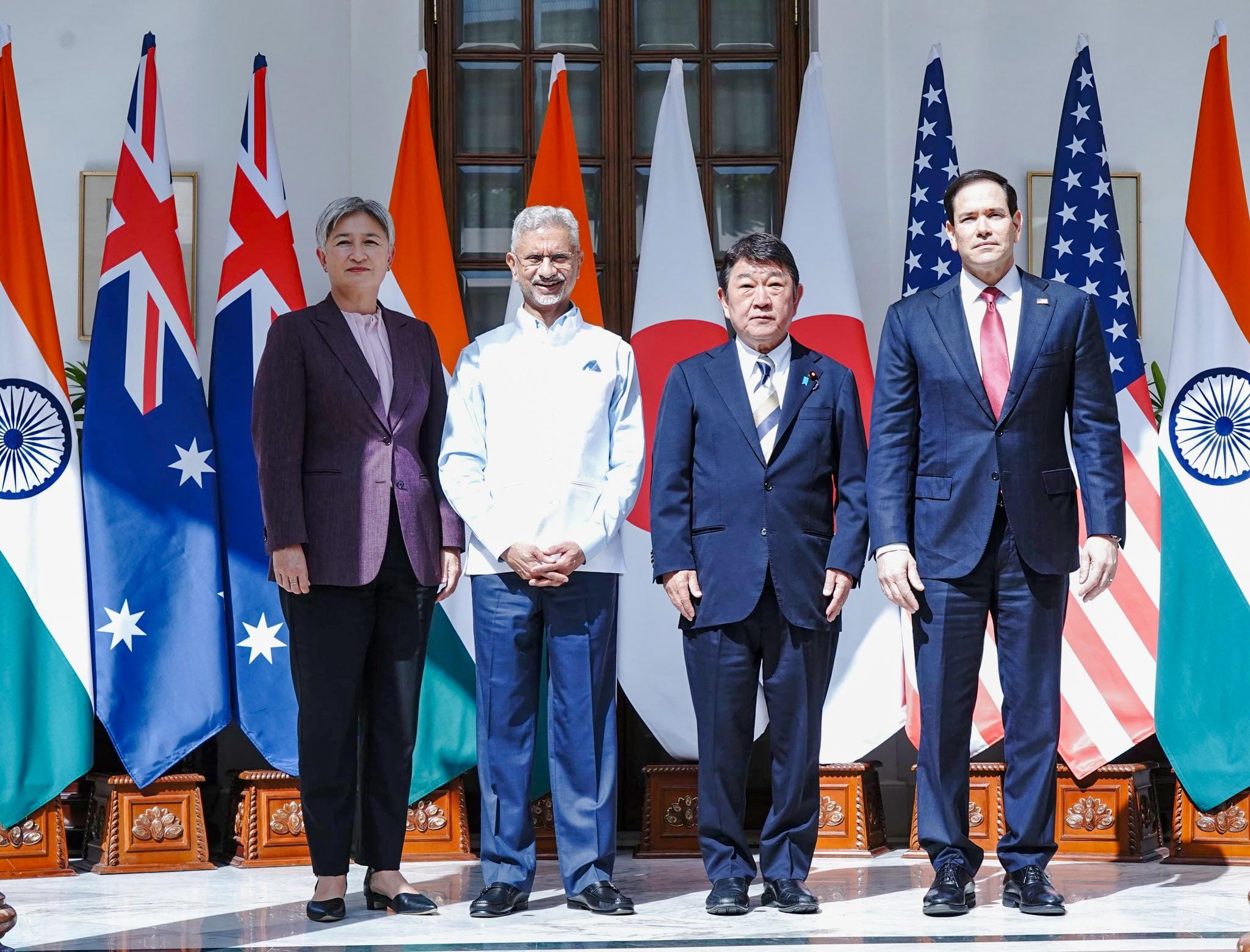 New Delhi: Quad Foreign Ministers’ Meeting