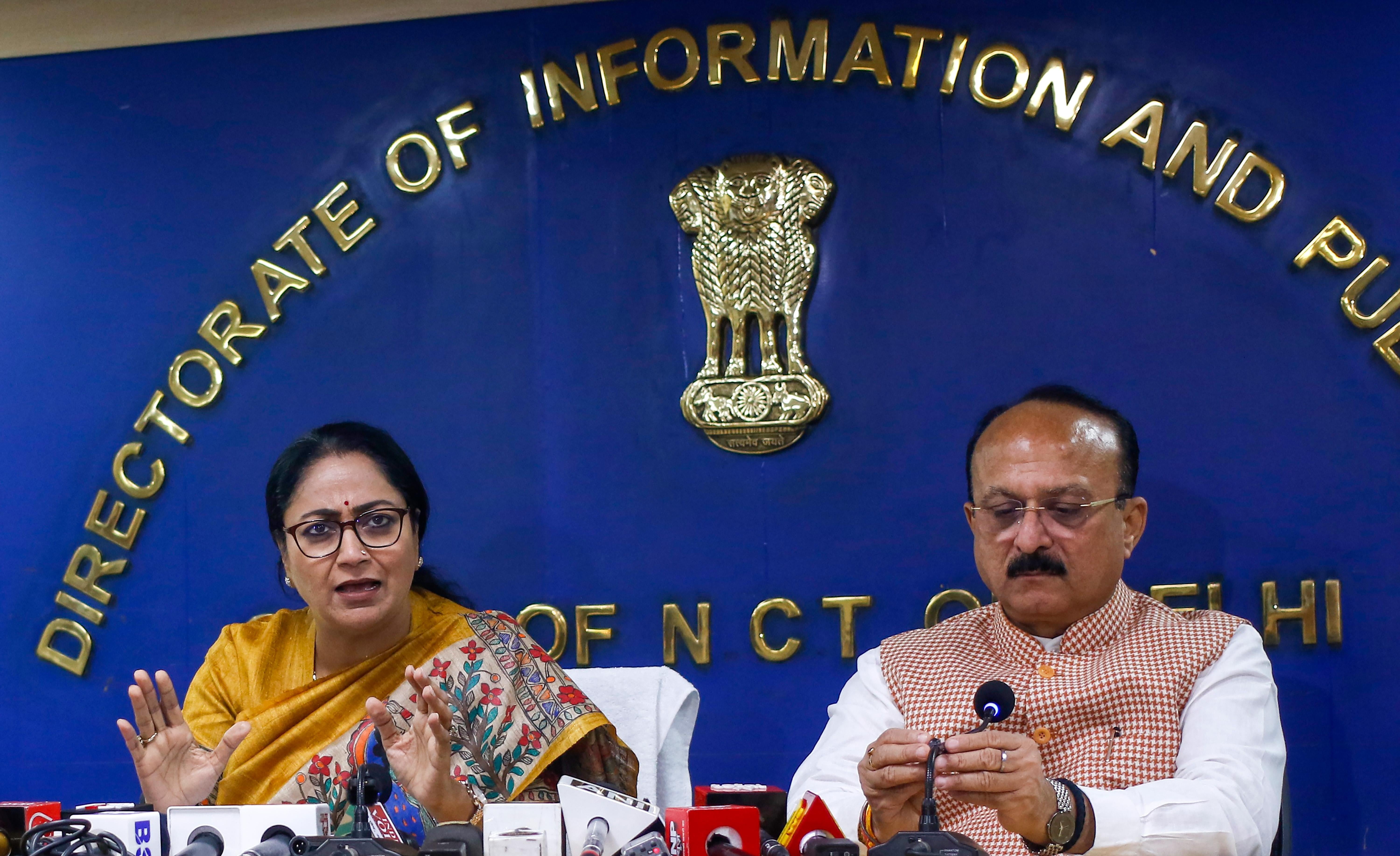 New Delhi: Rekha Gupta Addresses Media