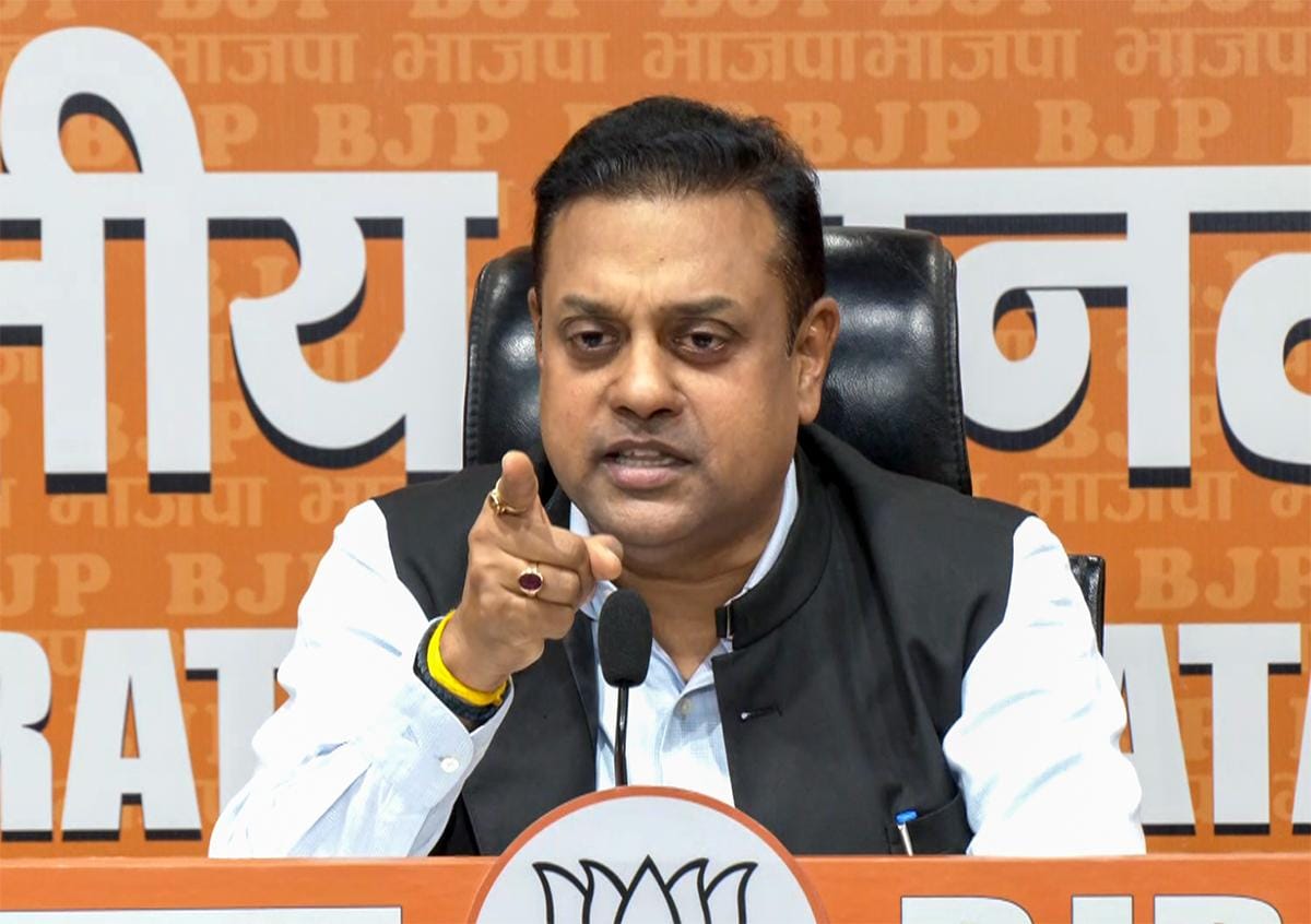 New Delhi: Sambit Patra addresses press conference