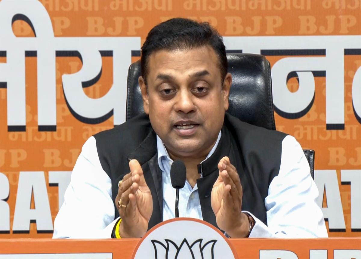 New Delhi: Sambit Patra addresses press conference