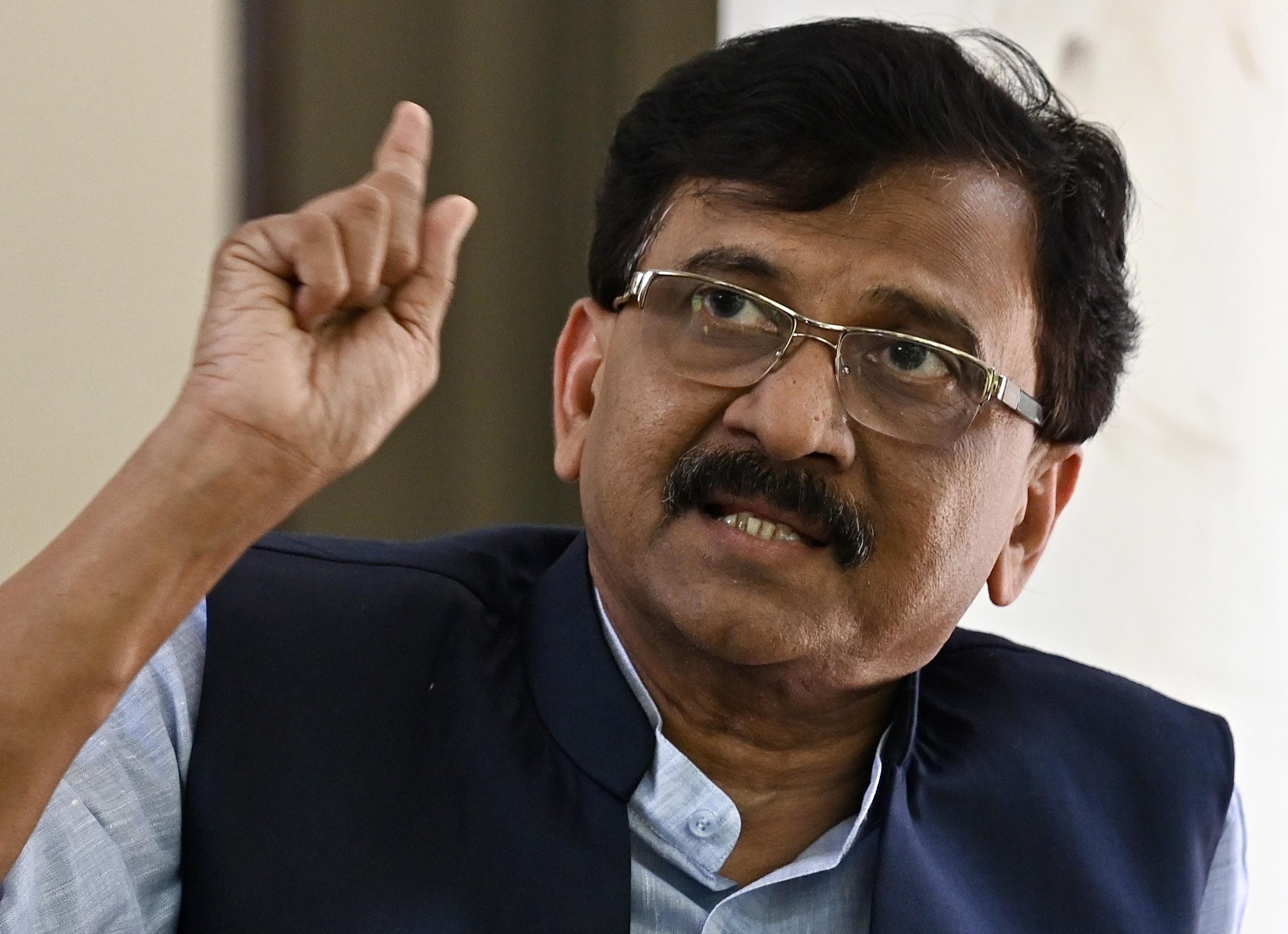 New Delhi: Sanjay Raut Addresses Press Conference