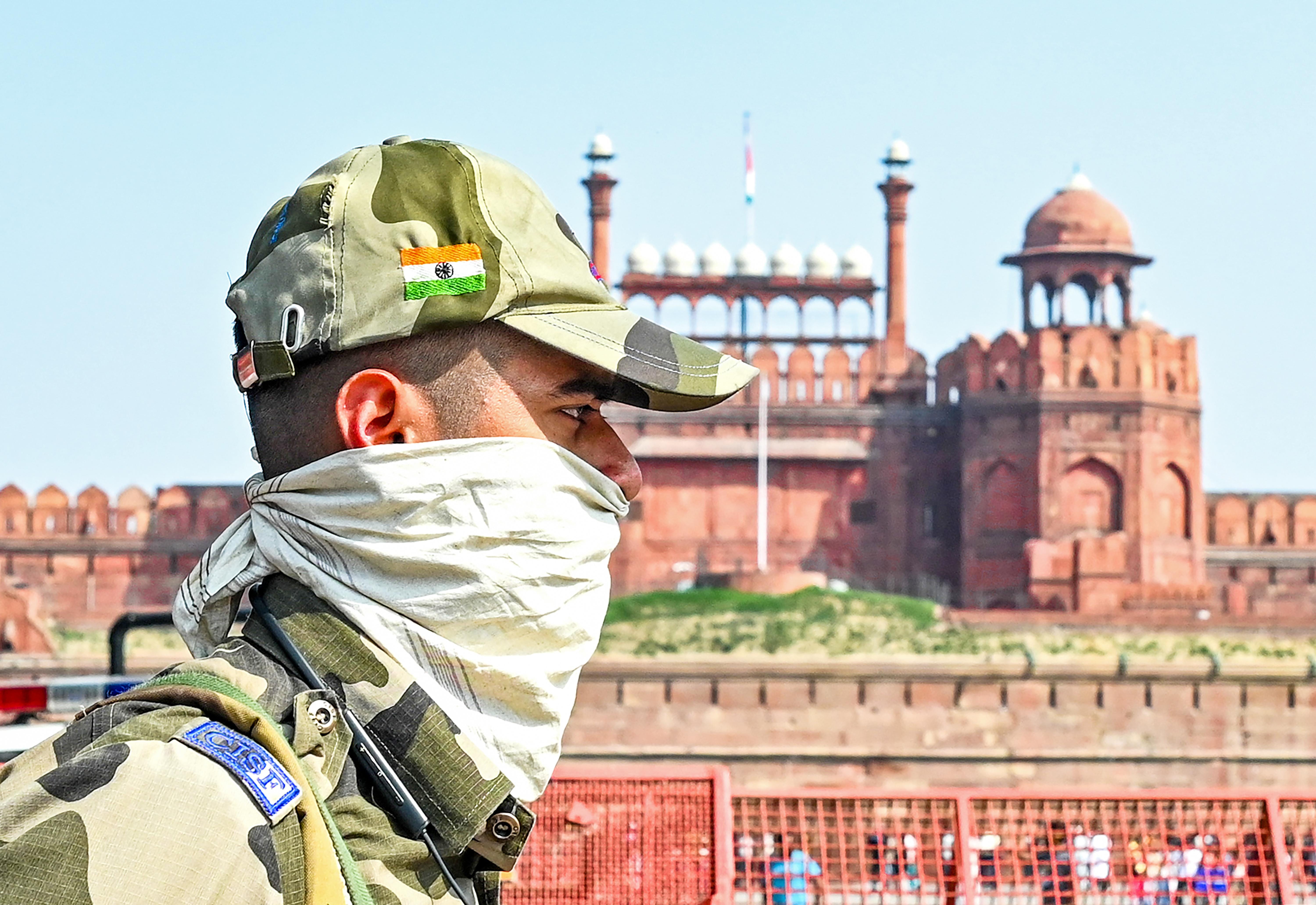 New Delhi: Security heightened near Red Fort