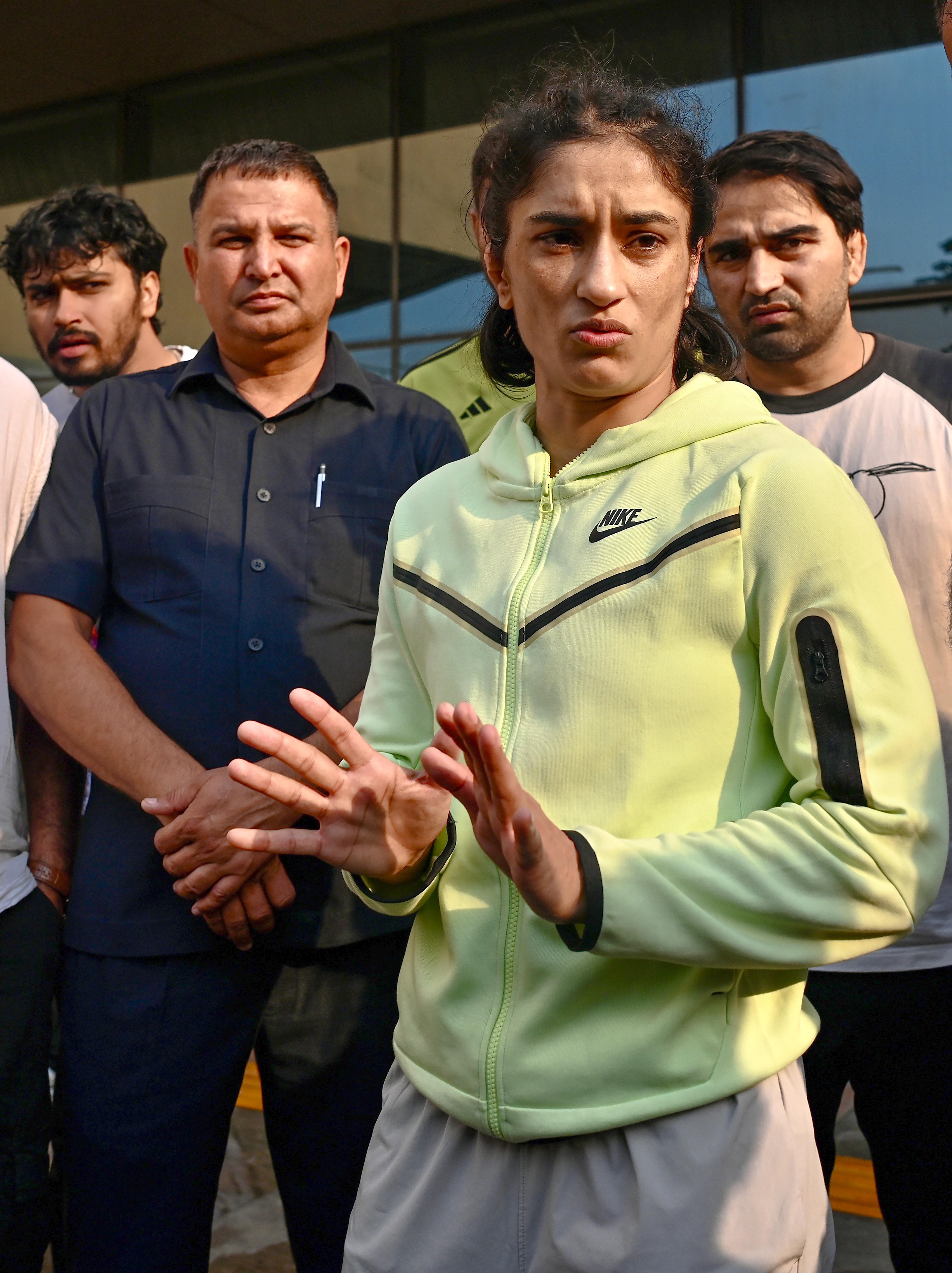 New Delhi: Vinesh Phogat competes in Asian Games 2026 trials