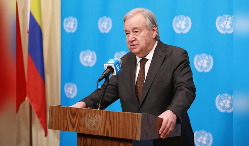 New York: Antonio Guterres Addresses Media