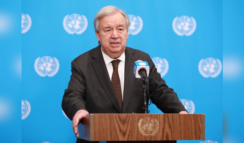 New York: Antonio Guterres Addresses Media