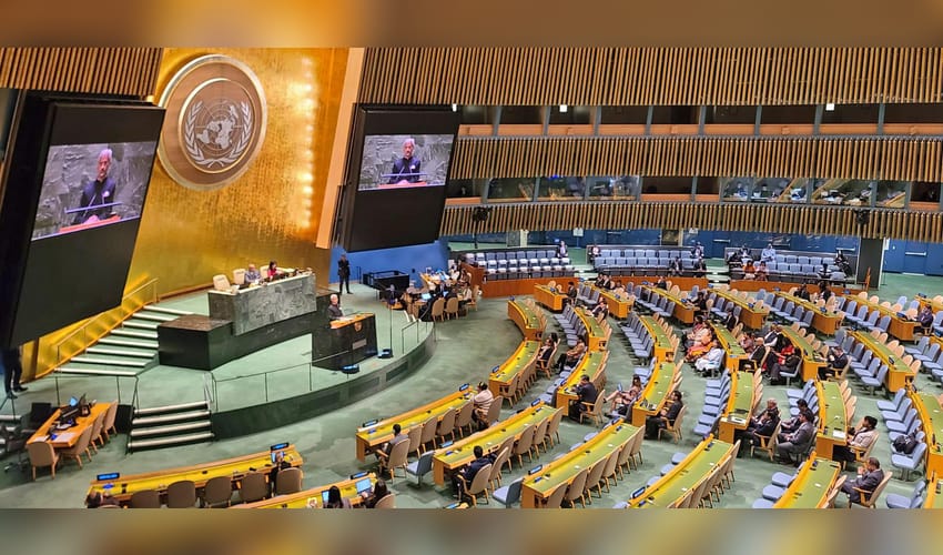New York : External Affairs Minister S. Jaishankar addresses the 78th session of the United Nations General Assembly