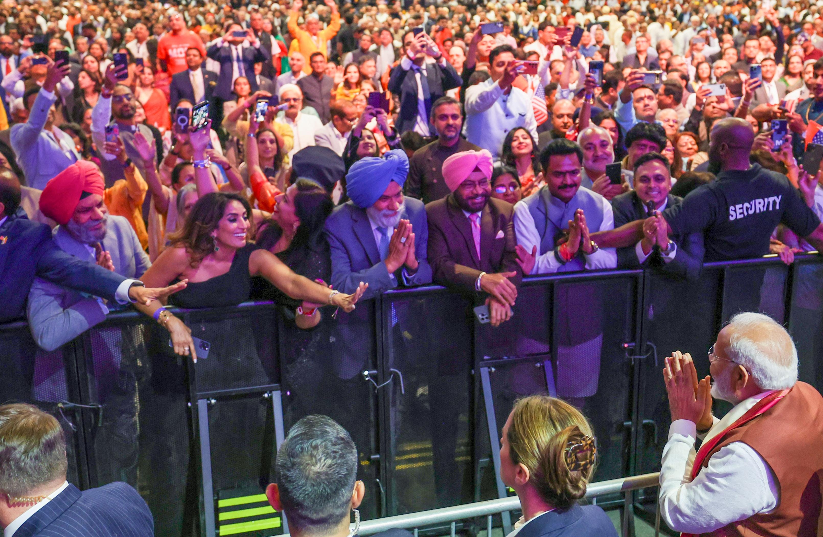 New York: Prime Minister Narendra Modi at Nassau Coliseum