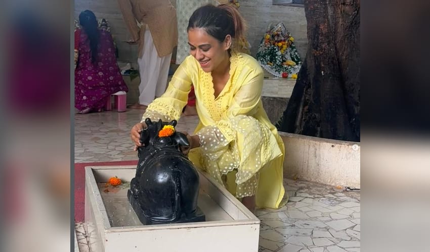 Nia Sharma reveals why she is visiting temples every Monday during Sawan