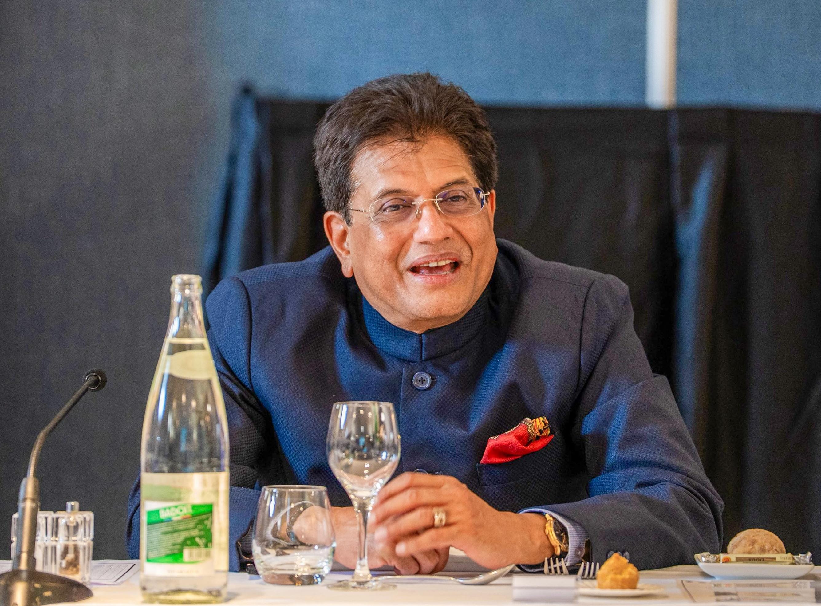 Nice: Piyush Goyal Meets Global Industry Leaders