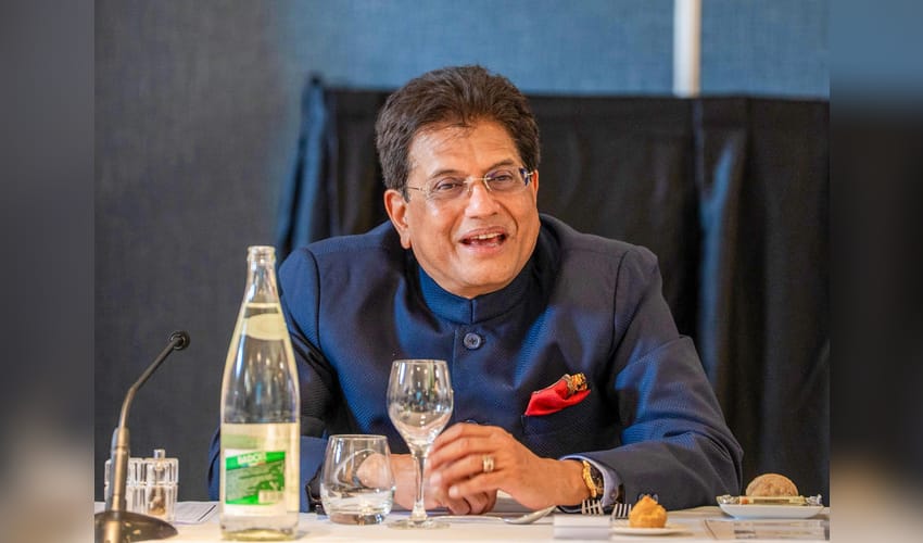 Nice: Piyush Goyal Meets Global Industry Leaders