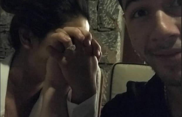 Nick Jonas celebrates proposal anniversary with Priyanka Chopra, shares pic from moment when she said 'yes'