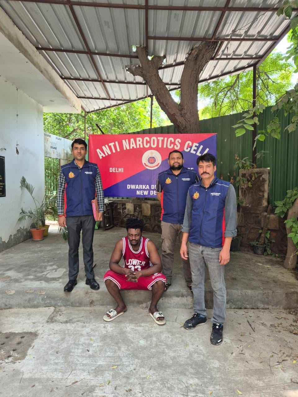 Nigerian national in narcotics case arrested with 8.43 grams of amphetamine by Delhi Police