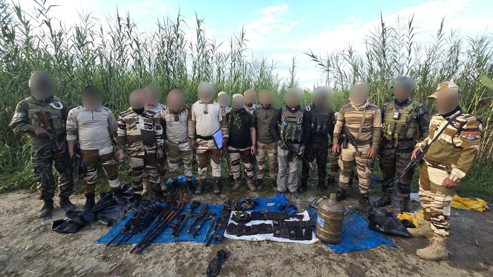 Nine cadres of banned insurgent outfits arrested in joint operations in Manipur 