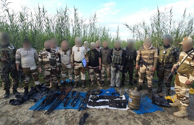 Nine cadres of banned insurgent outfits arrested in joint operations in Manipur