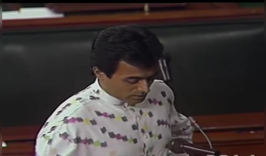 Nitish Bharadwaj revisits his 1996 Lok Sabha oath in Sanskrit, calls it 'historic moment'