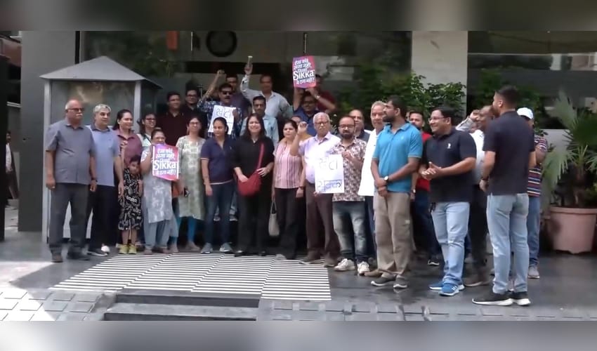 Noida Sector 79 residents protest against Sikka Group over water, power, other basic amenities