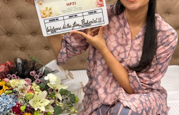 NP51: Rukmini Vasanth commences shoot for her next with Nivin Pauly