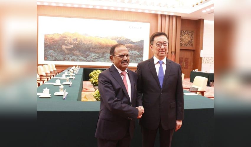 NSA Doval meets Chinese V-P; discusses ways to strengthen peace at border