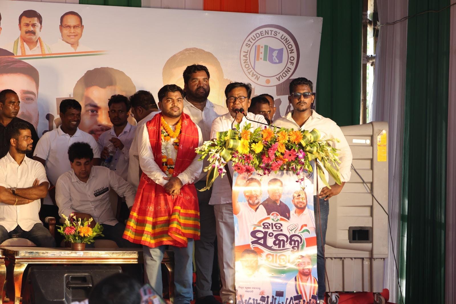 NSUI holds protest, seeks Odisha Education Minister's resignation
