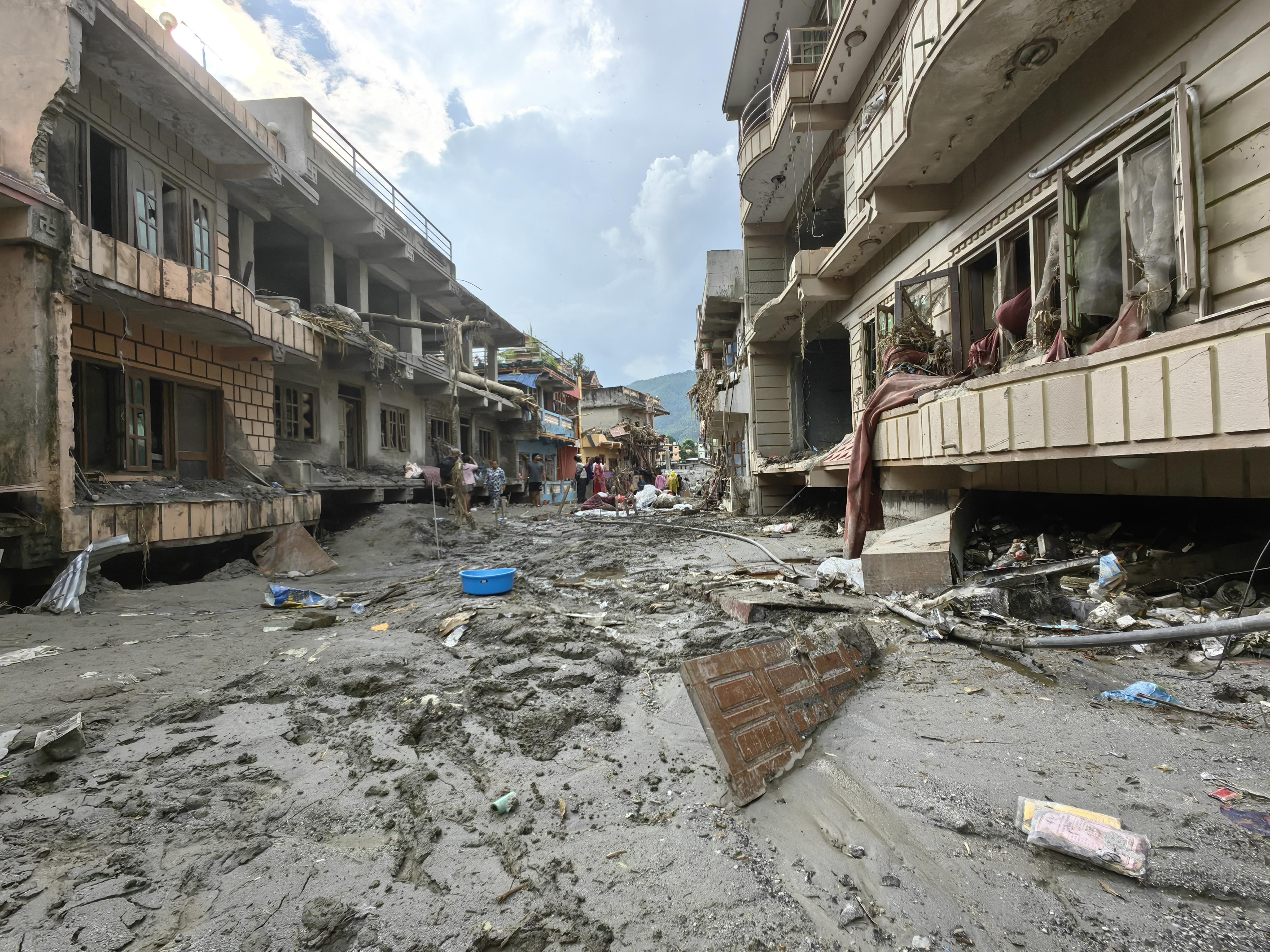 Nuwakot: Mudslide aftermath in Devighat