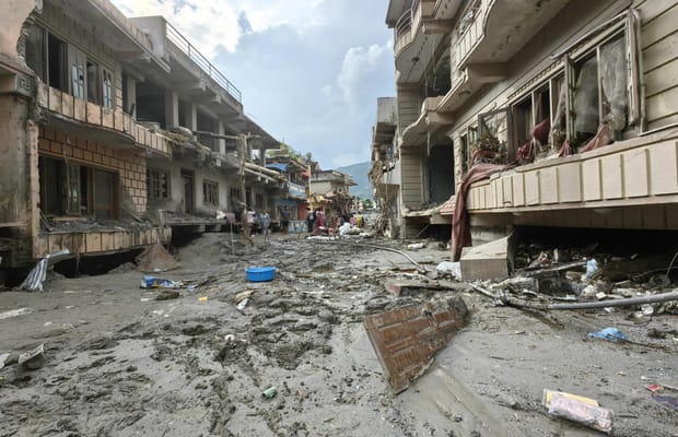 Nuwakot: Mudslide aftermath in Devighat