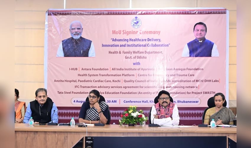 Odisha Health Dept signs 10 MoUs to boost healthcare (Photo: IANS)