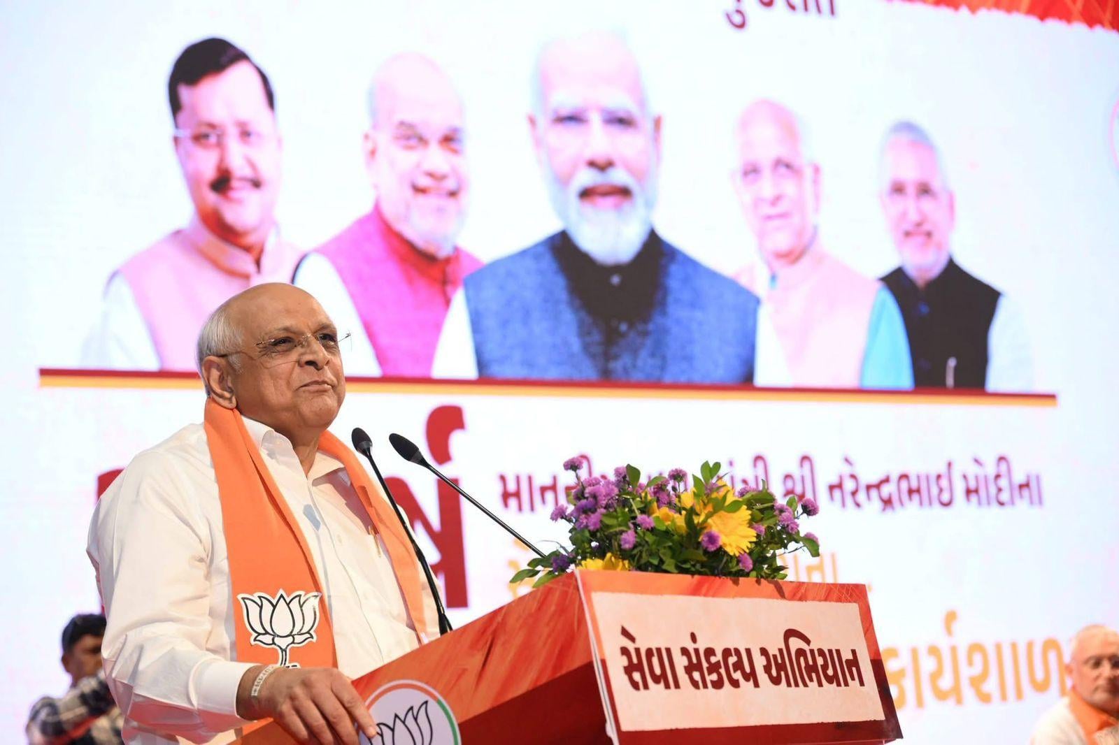Oppn's attacks failed to dent public trust in PM Modi: Gujarat CM Patel