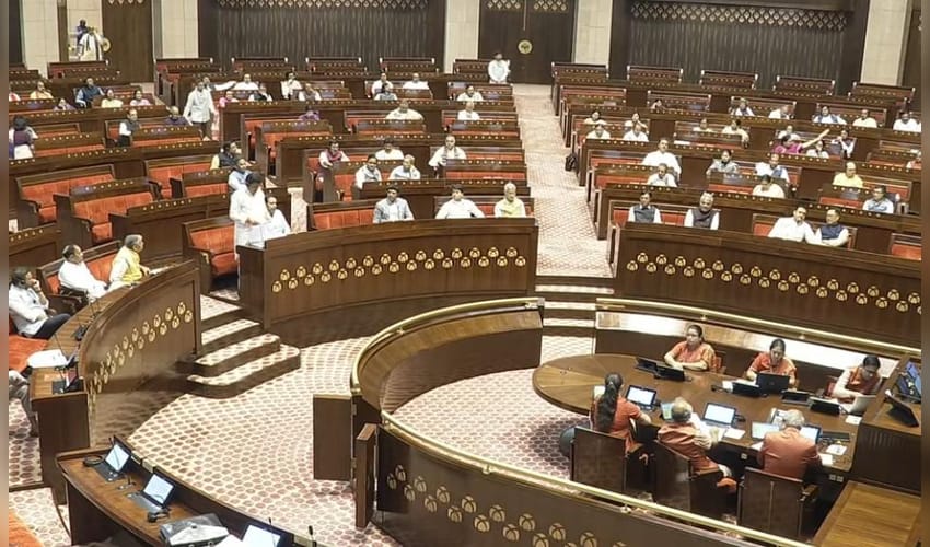 Oppn stages walkout in Rajya Sabha; Nadda says they have no agenda