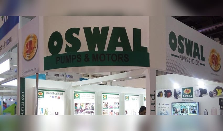Oswal Pumps shares sink over 50 pc from IPO price, extend post-listing slide