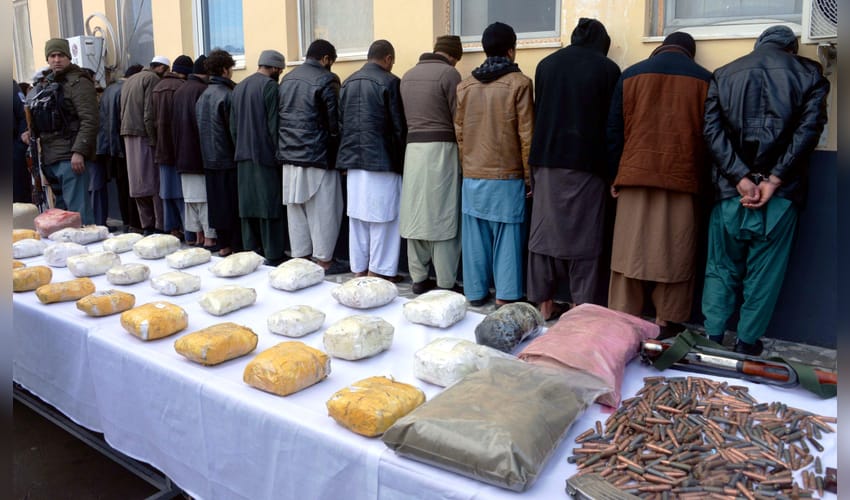 Over 14 tonnes of illegal substance, drugs set on fire in Central Afghanistan (File Image)