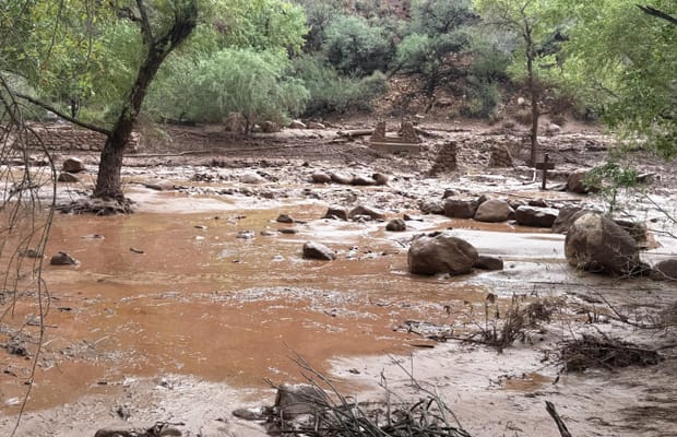 Over 20 missing in US Grand Canyon flash floods; search Ops on
