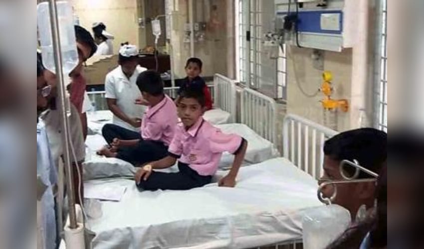 Over two dozen children fall ill after eating Mid-Day Meal in Bihar Sharif; detergent served instead of salt