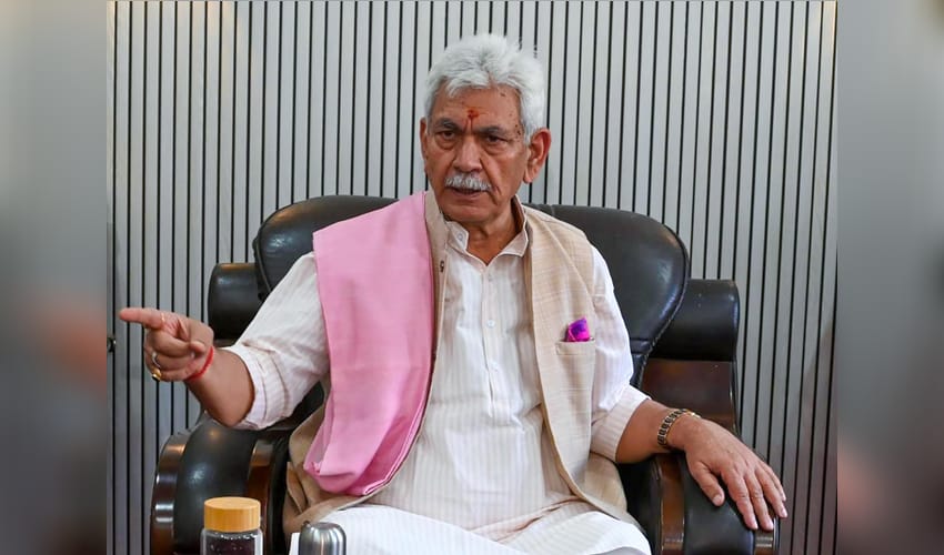Pahalgam: Manoj Sinha reviews Amarnath Yatra arrangements at Nunwan Base Camp