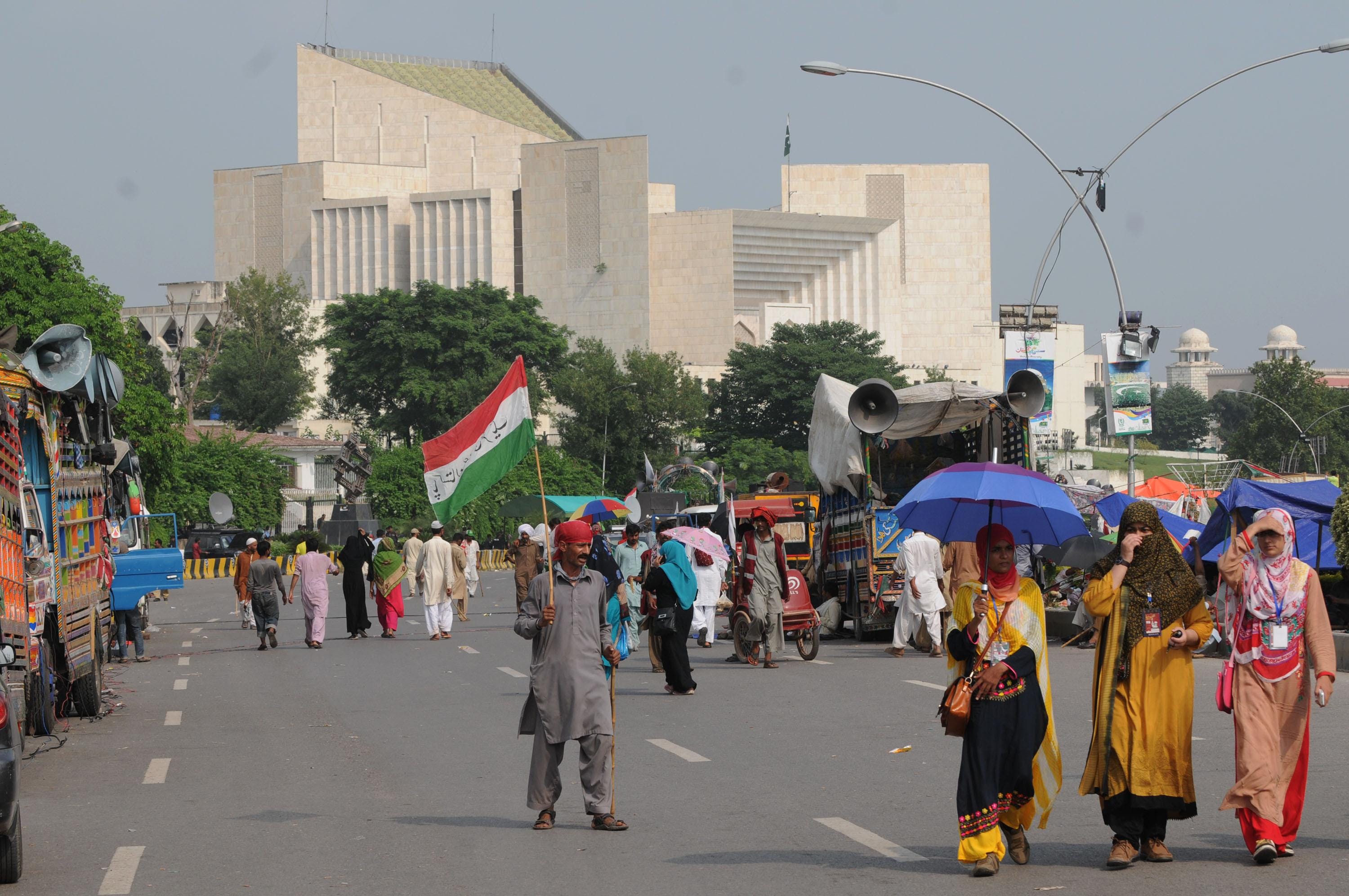 Pakistan: Imran Khan's sister approaches Supreme Court again (File image)