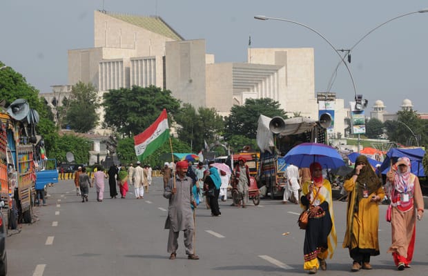 Pakistan: Imran Khan's sister approaches Supreme Court again (File image)