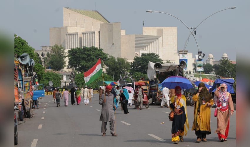 Pakistan: Imran Khan's sister approaches Supreme Court again (File image)