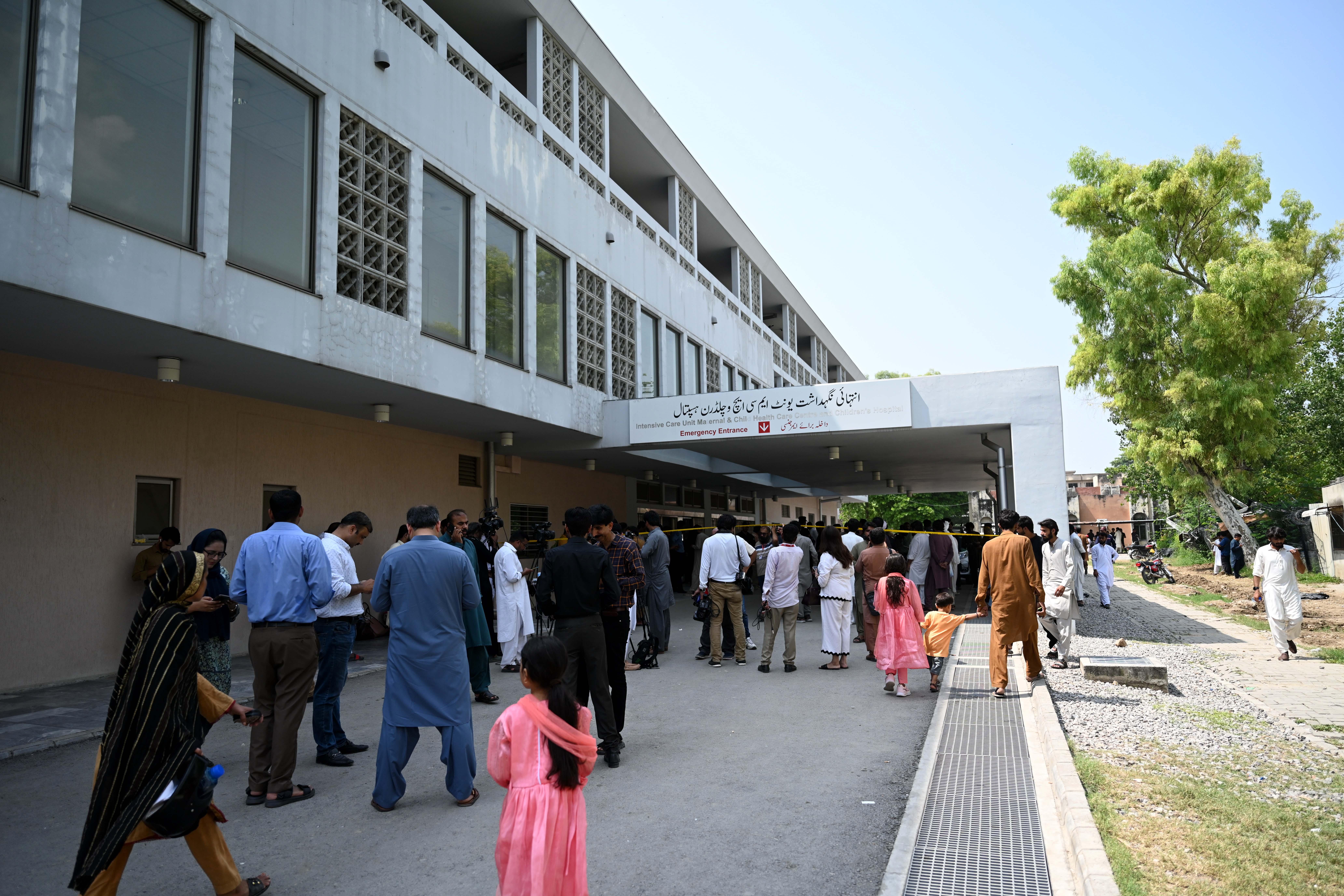 Pakistan: Islamabad-Hospital Fire