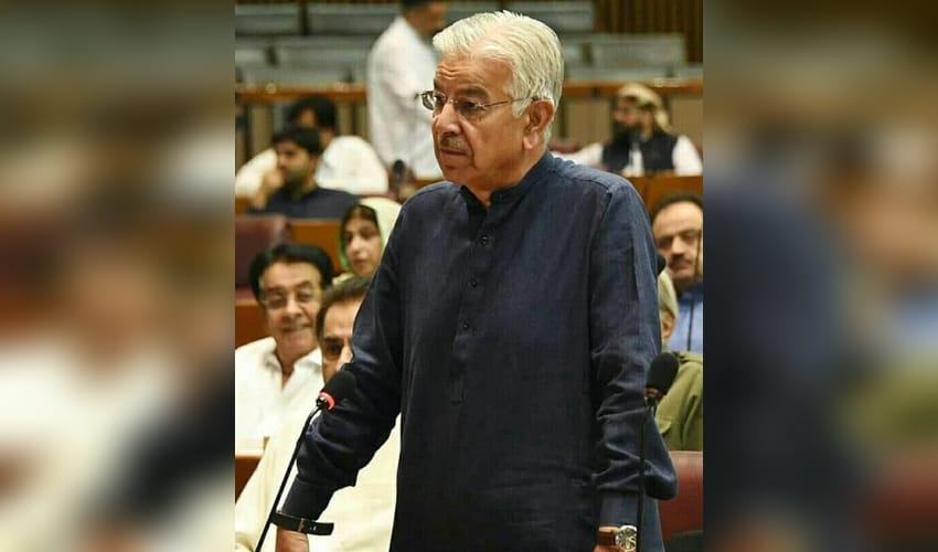 Pakistan's Defence Minister,Khawaja Asif,