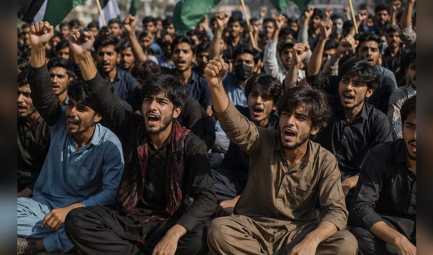 Pakistan: Students stage protest against digital library closure in Balochistan