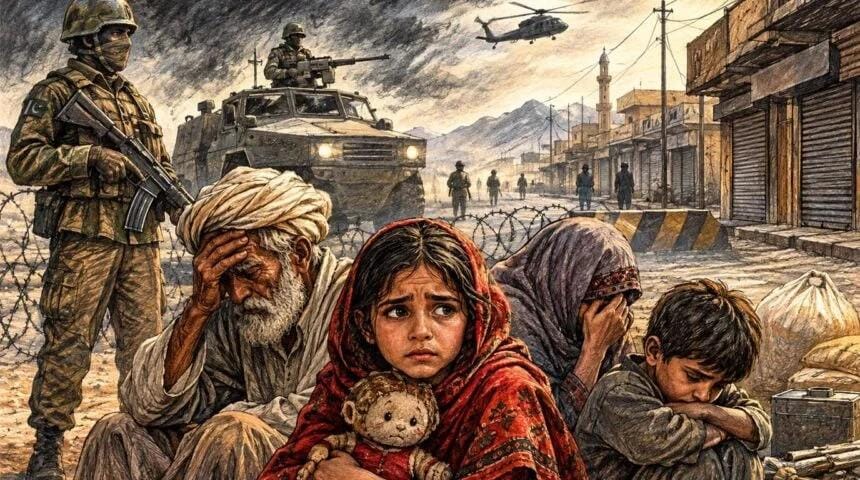 Pakistani Army turned Balochistan's Nushki into 'open-air prison', killed 9 civilians: Rights body