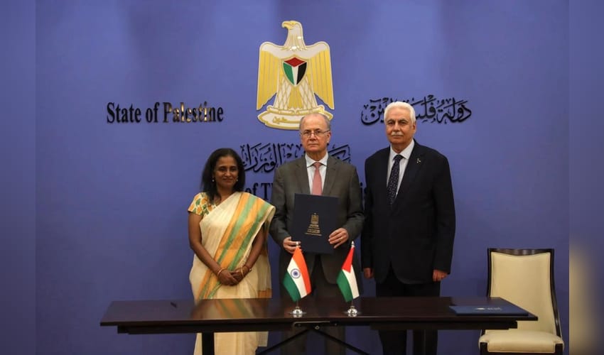 Palestine: Groundbreaking ceremony held for 200-bed Indian Super Speciality Hospital in Jenin