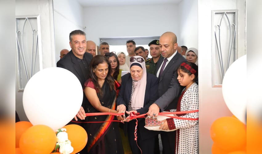 Palestine: India inaugurates upgraded facilities at school providing better learning environment