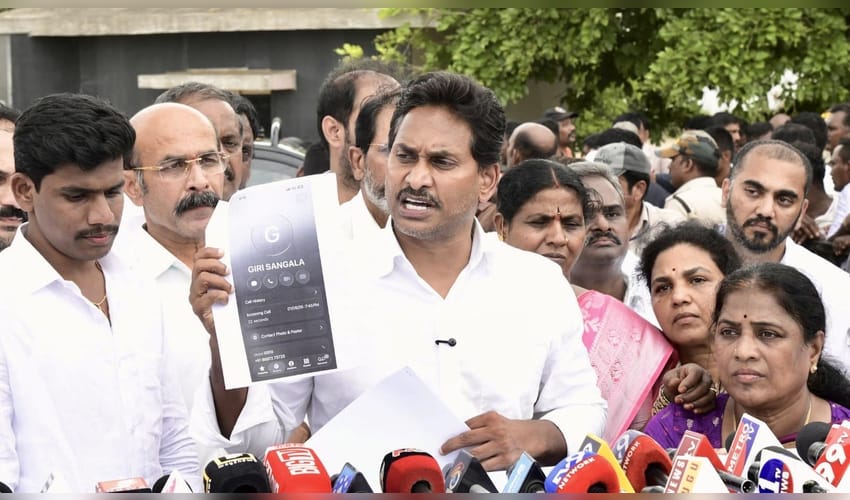 Panchalingala: Jagan Mohan Reddy Slams TDP Coalition Over Law and Order